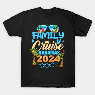 Family Cruise The Bahamas 2024 Summer Matching Vacation 2024 Raglan T-Shirt